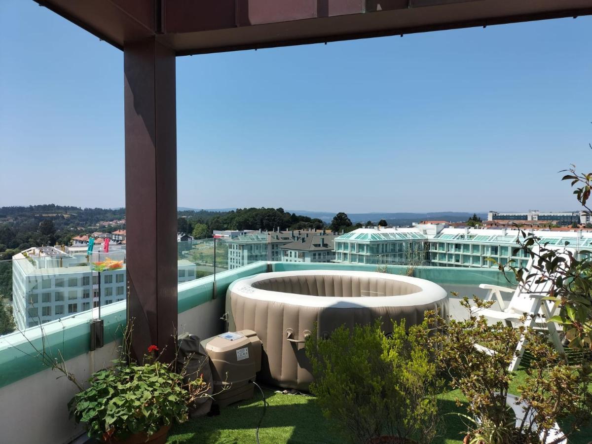 Preciosa Habitacion Suite En Atico Con Terraza Santiago de Compostela Exterior photo