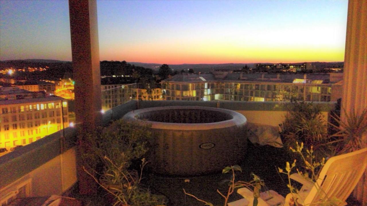 Preciosa Habitacion Suite En Atico Con Terraza Santiago de Compostela Exterior photo